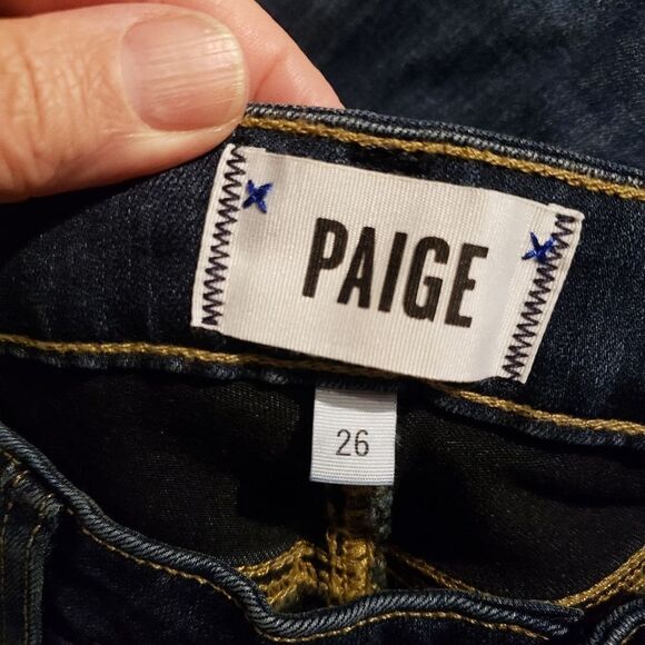Paige Verdugo Ankle Jeans Blue size 26 - Picture 7 of 14